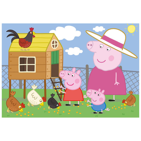 Puzzle - Peppa Pig - Puisorii (24 piese) image 1