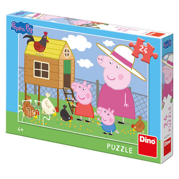 Puzzle - Peppa Pig - Puisorii (24 piese) image 2