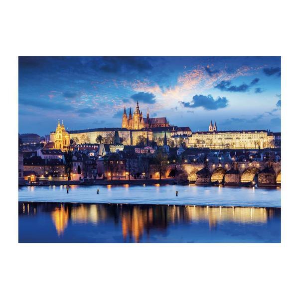 Puzzle Neon - Castelul Praga (1000 piese) image 1