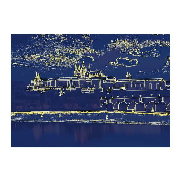 Puzzle Neon - Castelul Praga (1000 piese) image 2