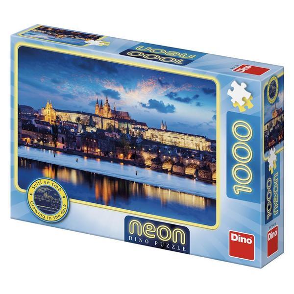 Puzzle Neon - Castelul Praga (1000 piese) image 3