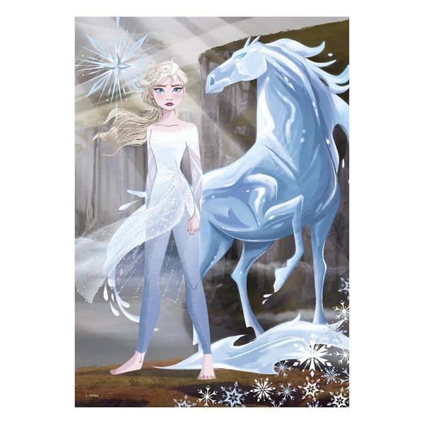 Puzzle Neon XL - Frozen II - Calul de gheata (100 piese) image 1