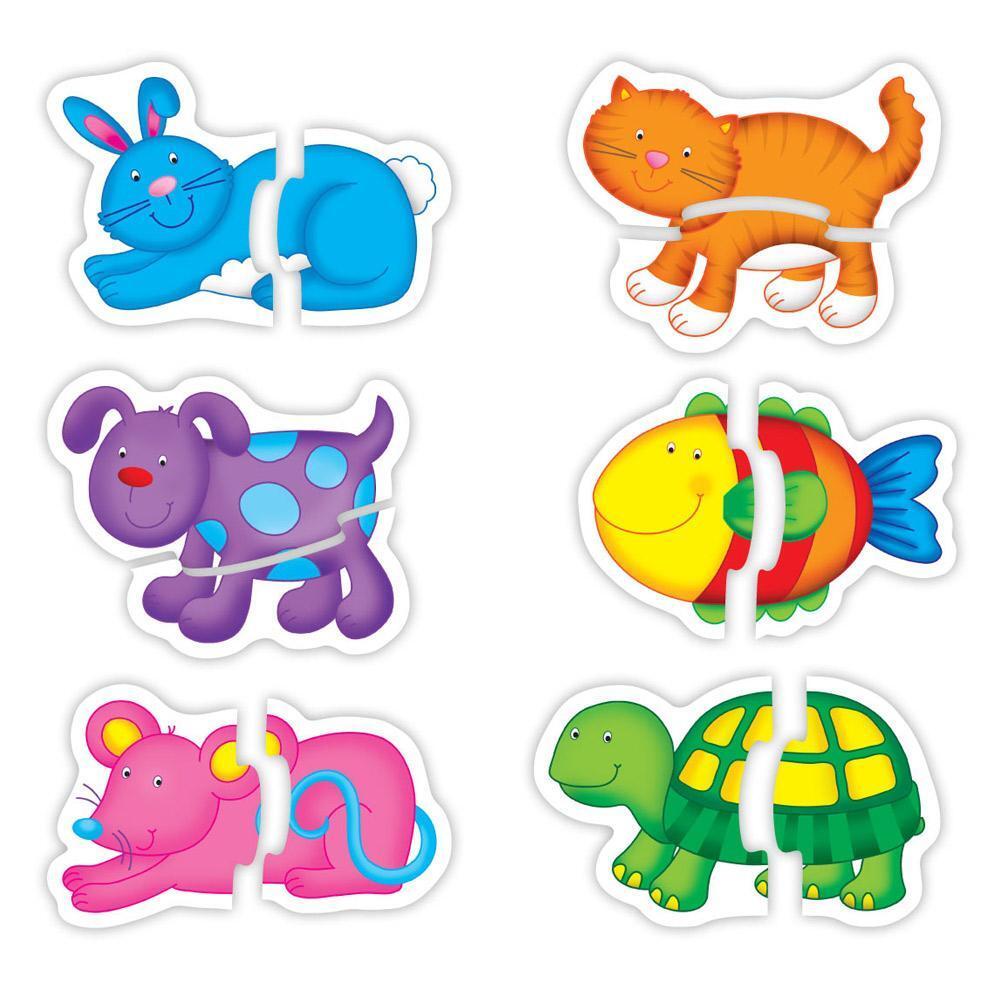Baby Puzzle: Animale de companie (2 piese) image 1