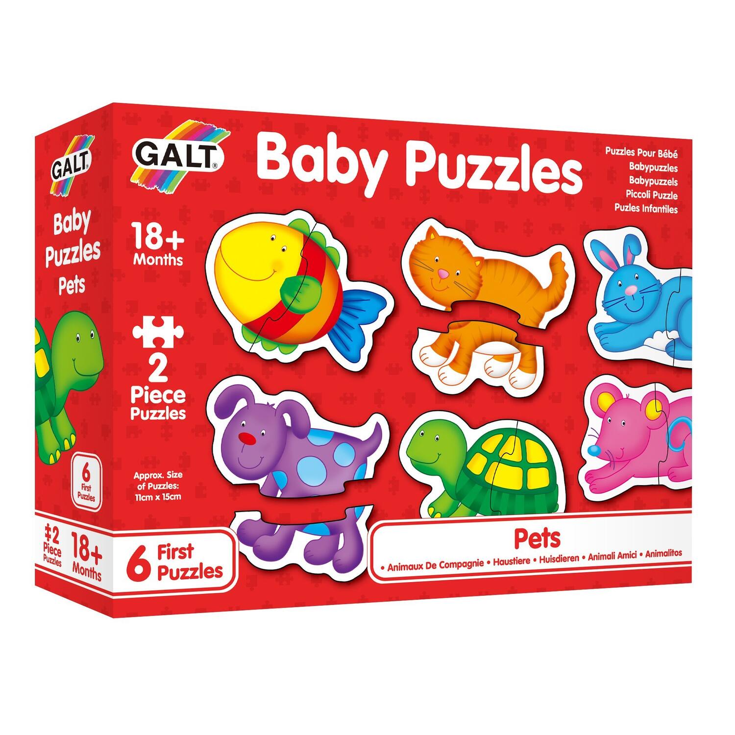 Baby Puzzle: Animale de companie (2 piese) image 2