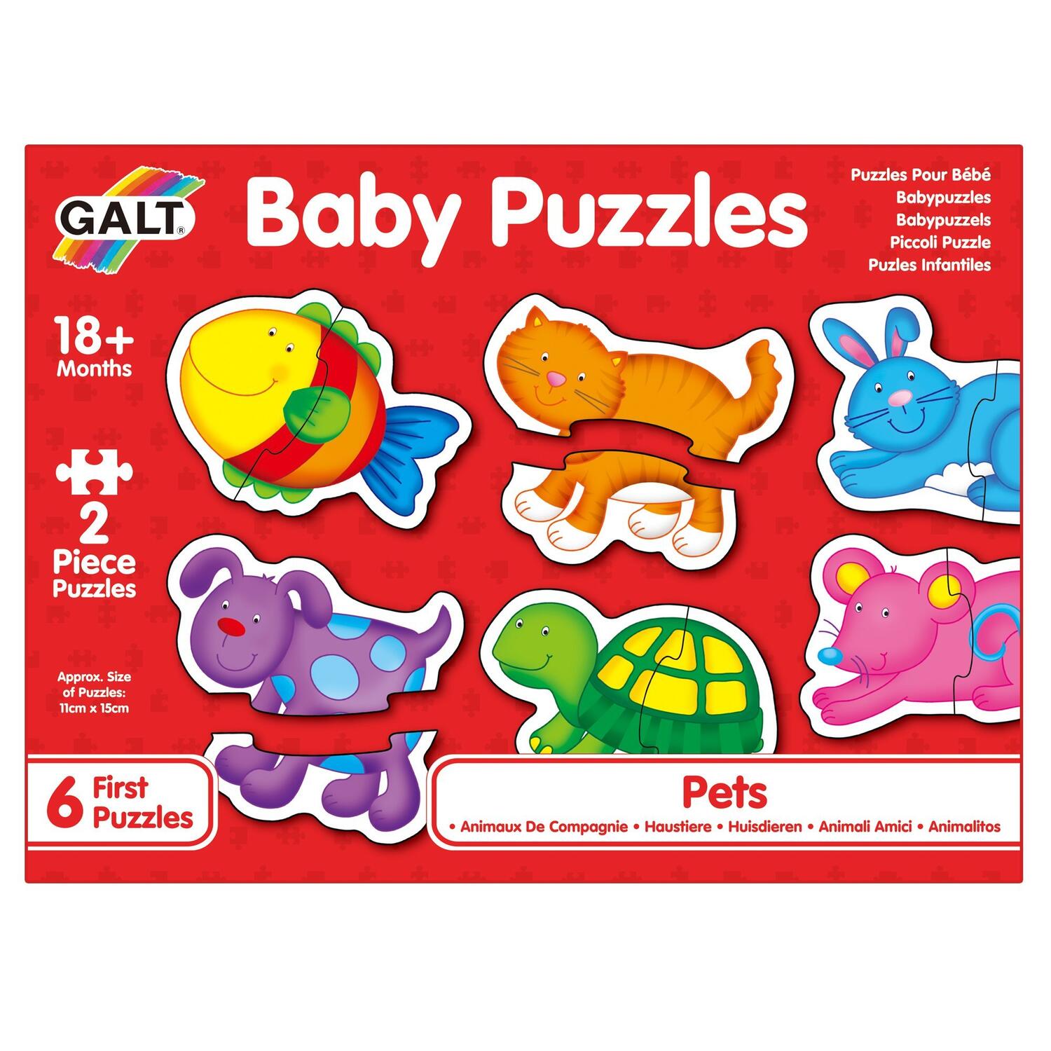 Baby Puzzle: Animale de companie (2 piese) image 3
