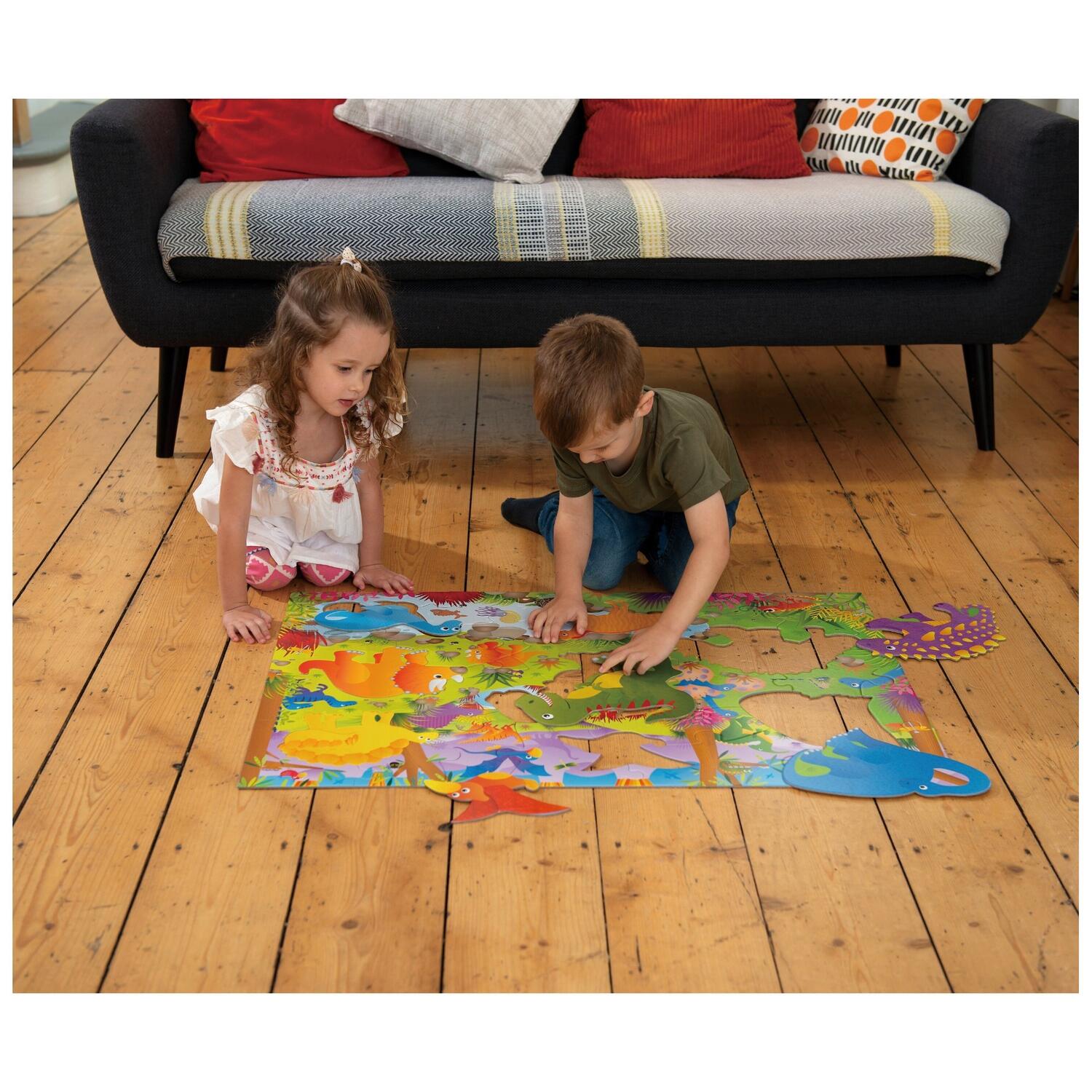 Puzzle Podea: Dinozauri (30 piese) image 1