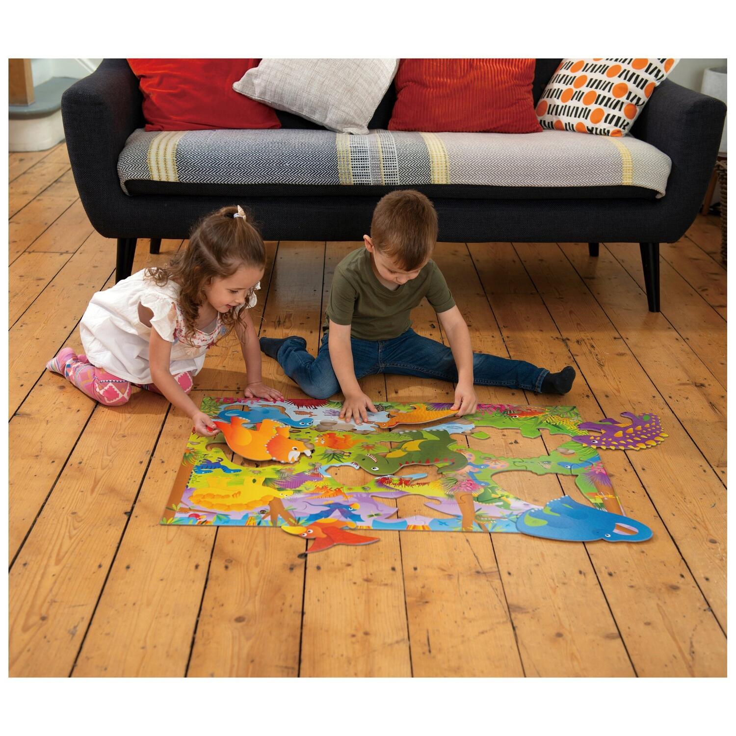 Puzzle Podea: Dinozauri (30 piese) image 2