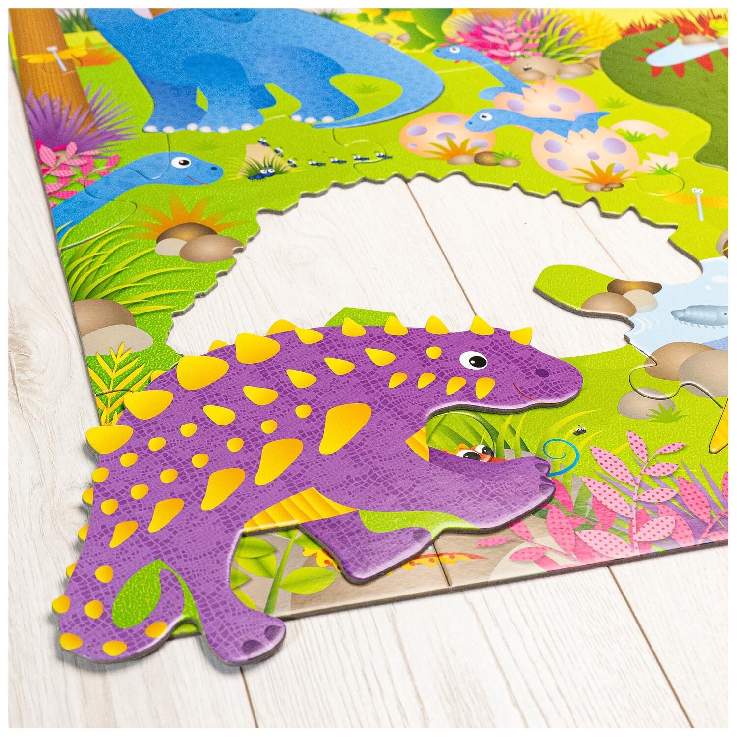 Puzzle Podea: Dinozauri (30 piese) image 4
