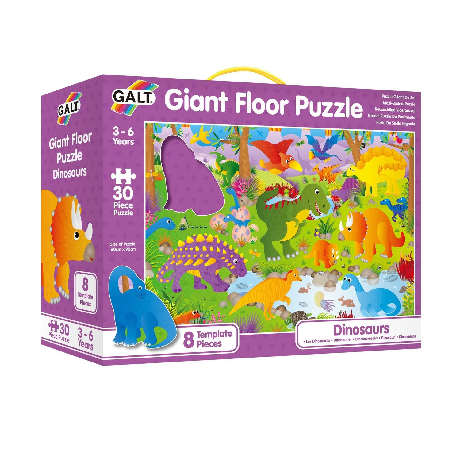 Puzzle Podea: Dinozauri (30 piese) image 6