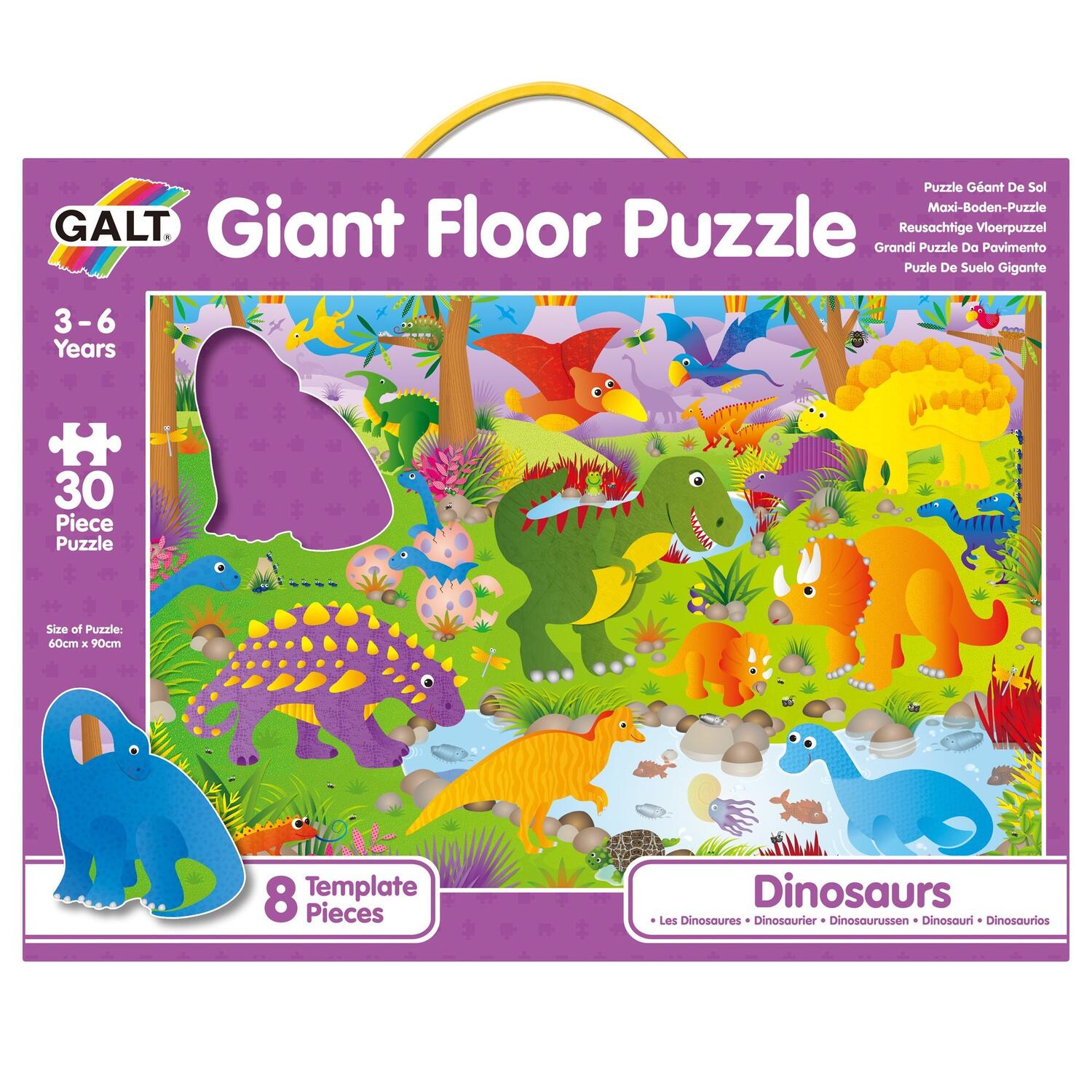 Puzzle Podea: Dinozauri (30 piese) image 7
