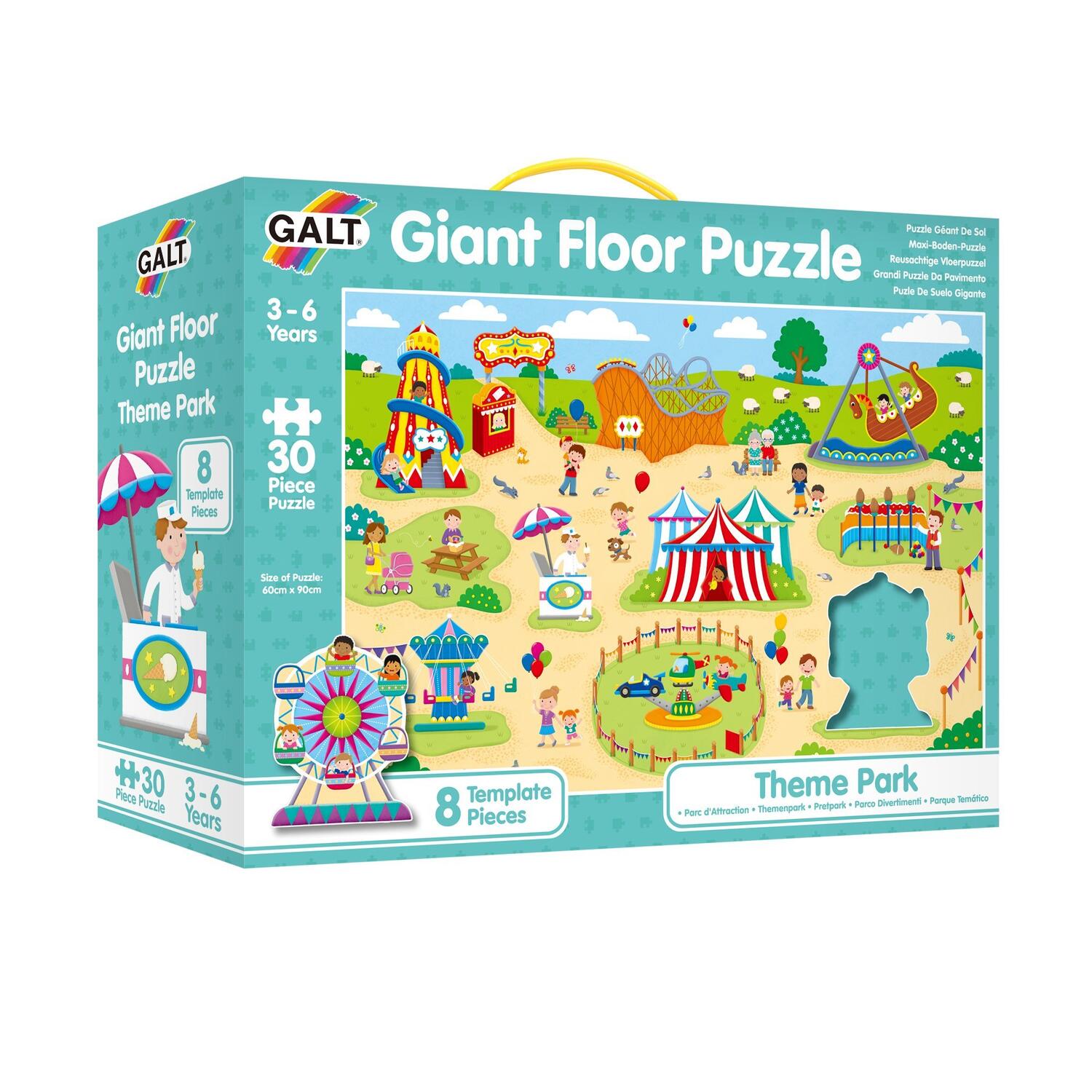 Puzzle Podea: Parcul de distractii (30 piese) image 4
