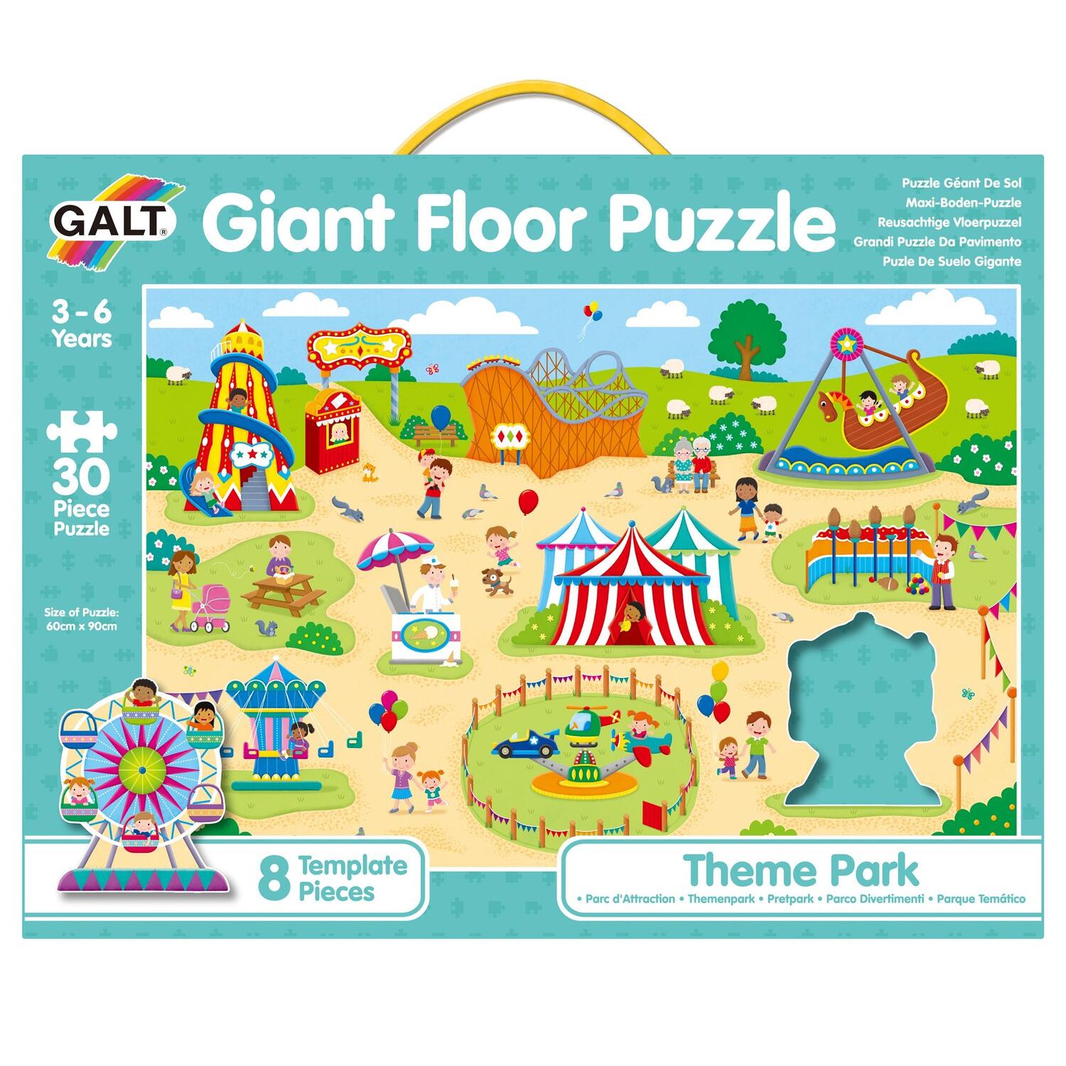 Puzzle Podea: Parcul de distractii (30 piese) image 5