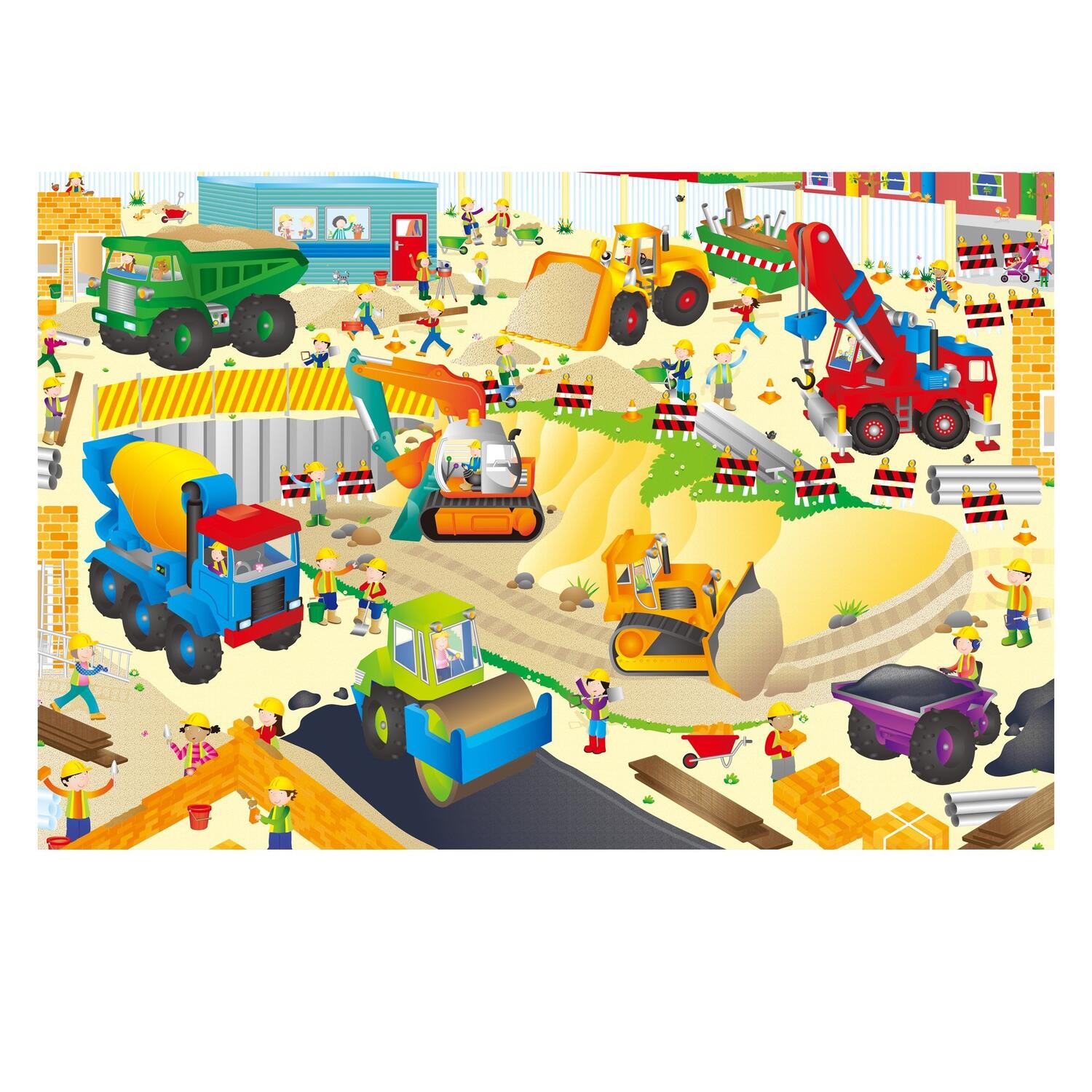 Puzzle Podea: Santierul (30 piese) image 1
