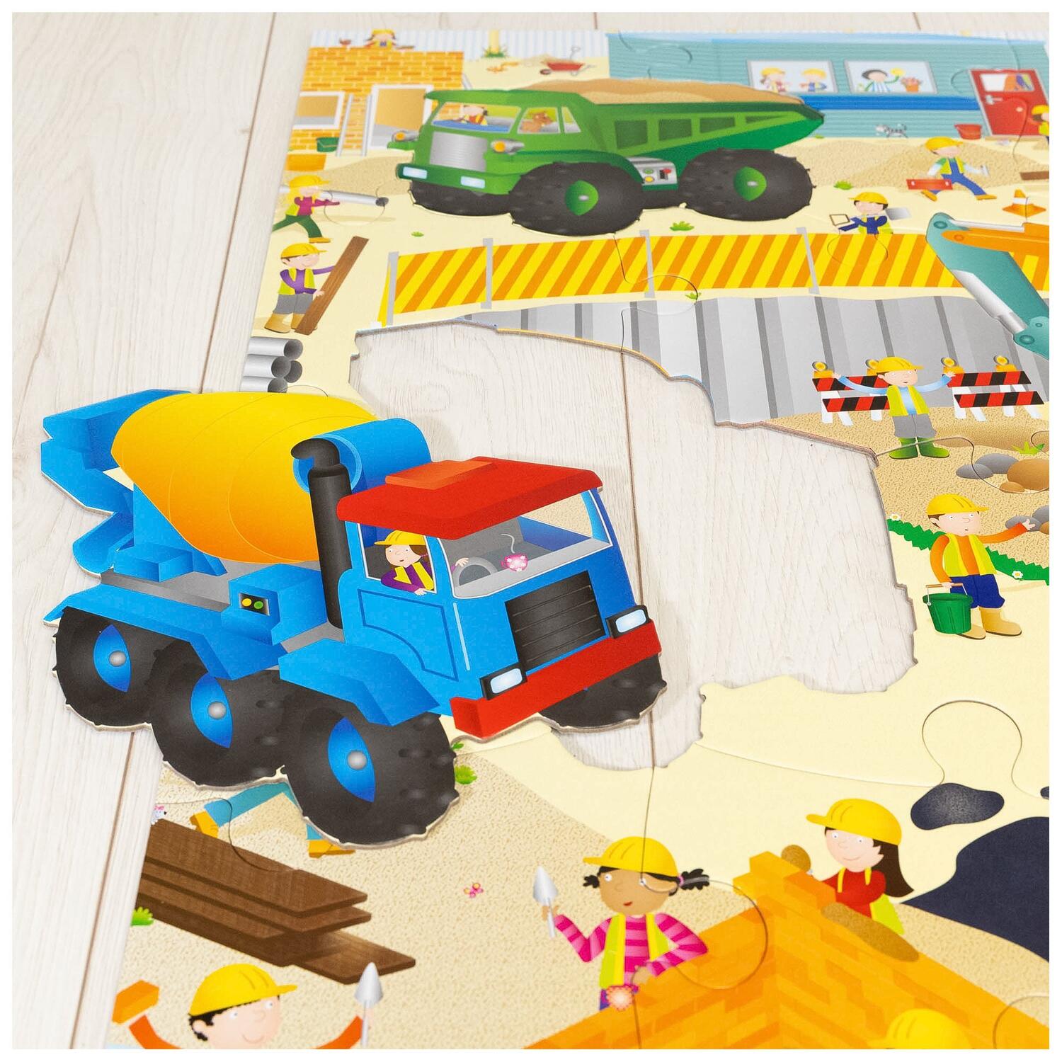 Puzzle Podea: Santierul (30 piese) image 2