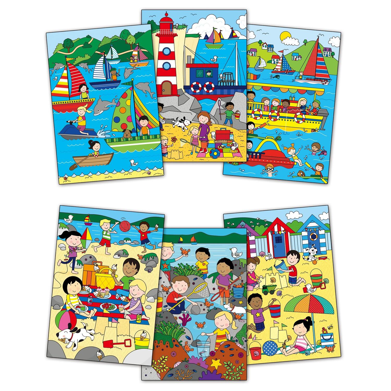Water Magic:Carte de colorat La mare image 3