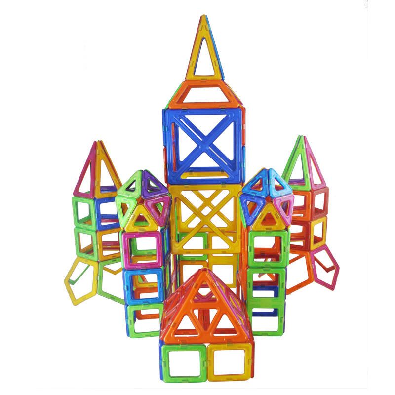 Joc de constructie magnetic - 268 piese