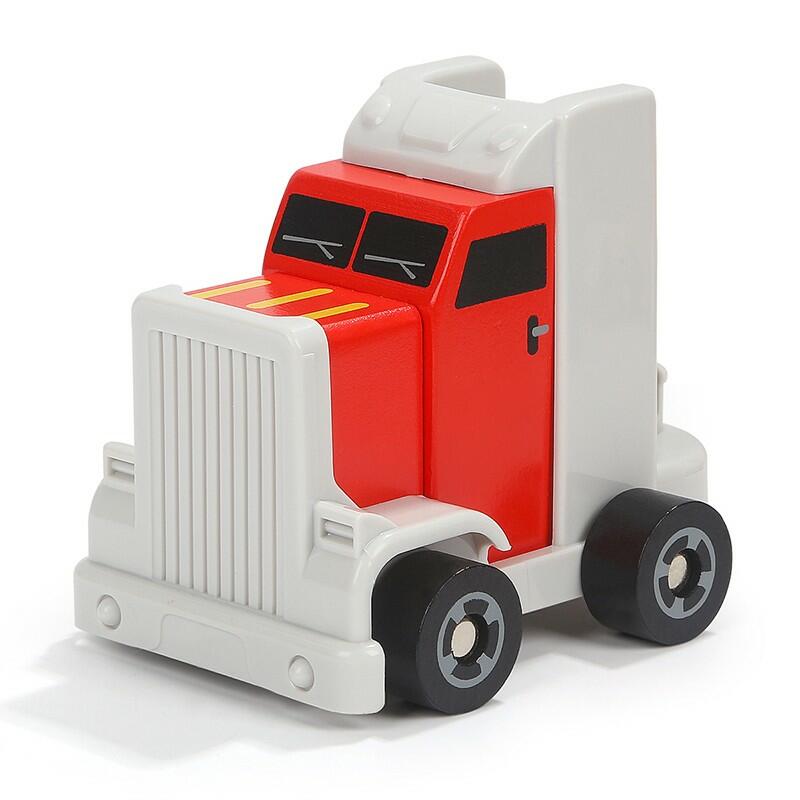 Camion cu platforma auto image 2