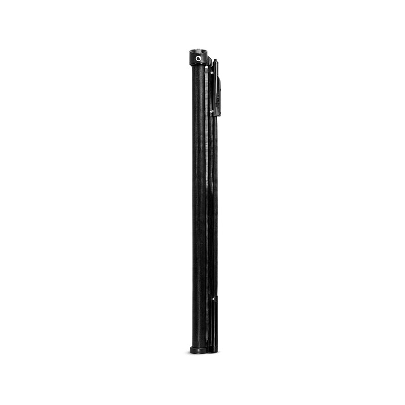 Lionelo - Poarta de siguranta cu suruburi Tulia , Textila, Retractabila din Poliester, 140 cm, Negru image 3