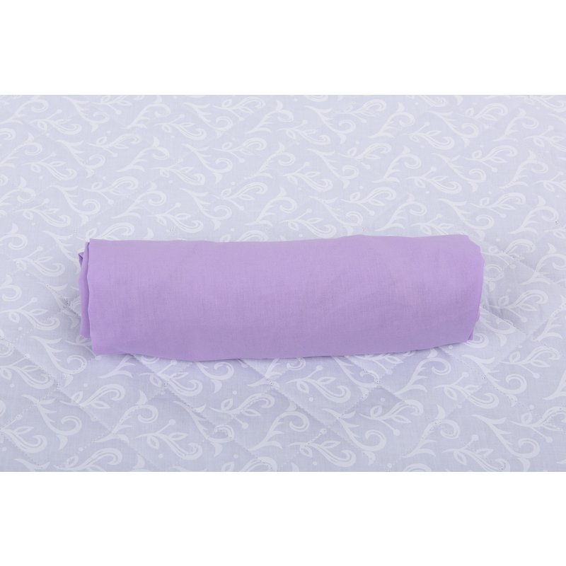 BabyNeeds - Cearceaf cu elastic 120x60 cm, Lila