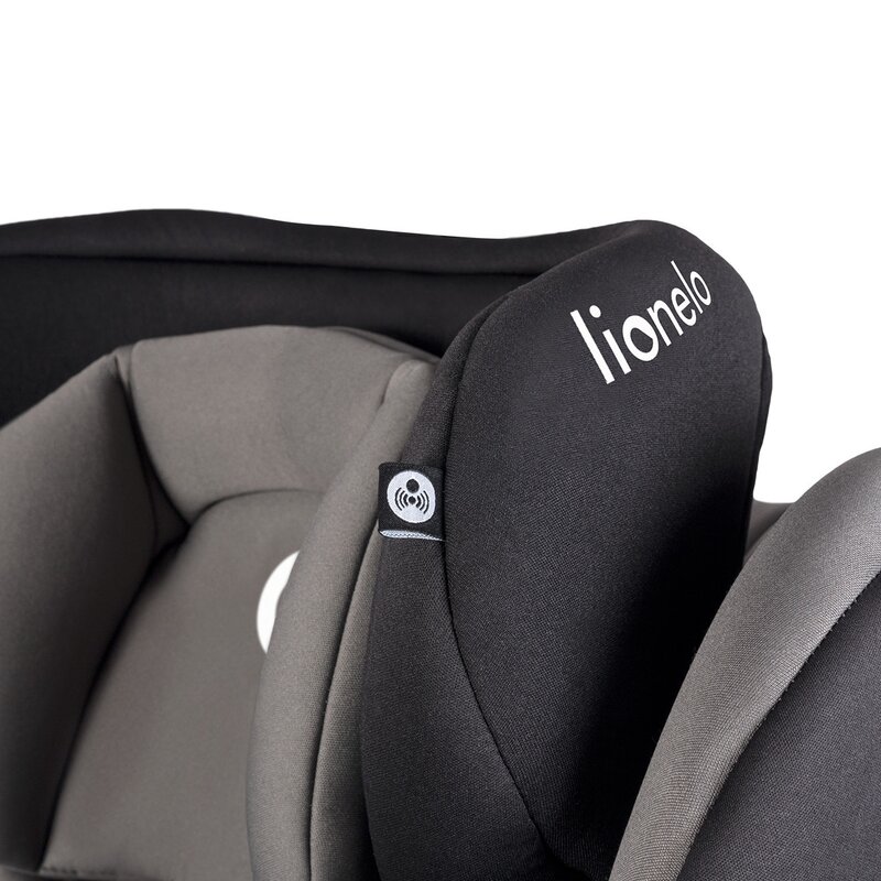 Lionelo - Scaun auto Bastiaan Pozitie de somn, Rotire 360 grade, 0-36 Kg, cu Isofix, Gri image 18