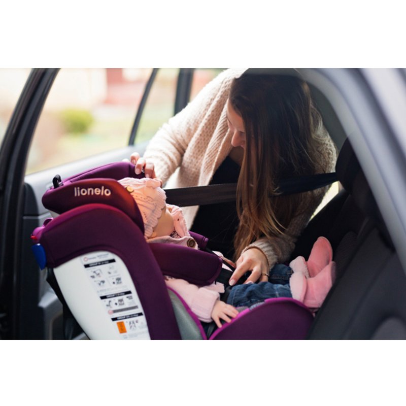 Lionelo - Scaun auto Bastiaan Pozitie de somn, Rotire 360 grade, 0-36 Kg, cu Isofix, Gri image 24