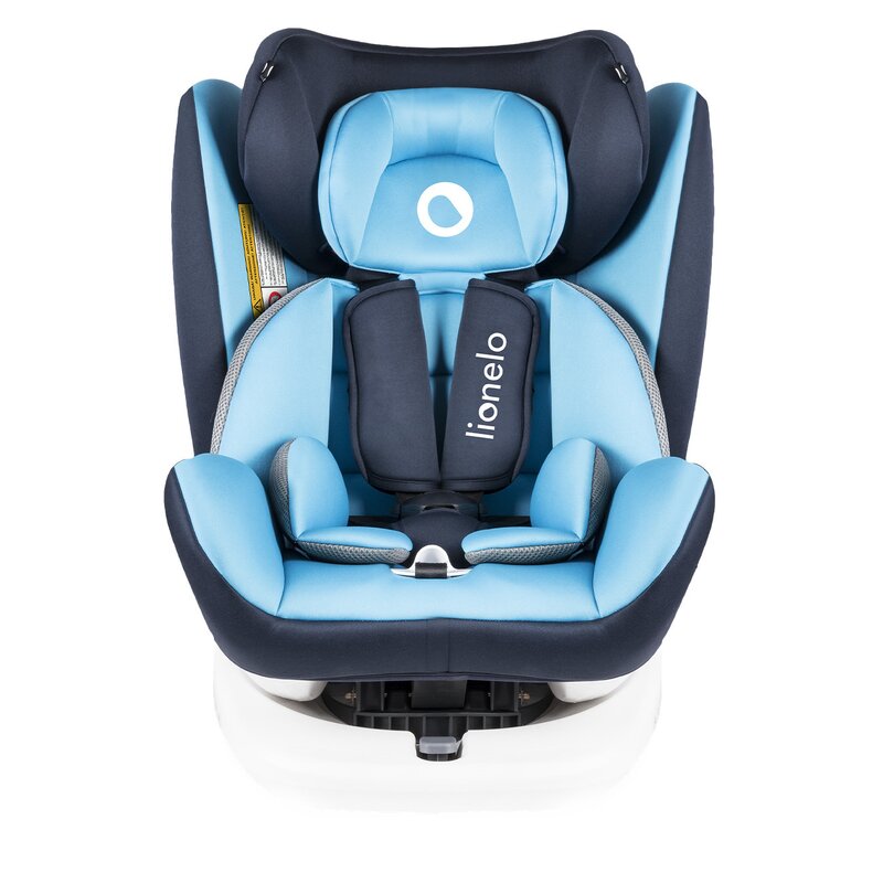 Lionelo - Scaun auto Bastiaan Pozitie de somn, Rotire 360 grade, 0-36 Kg, cu Isofix, Albastru image 5