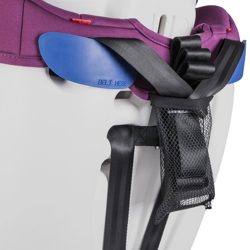 Lionelo - Scaun auto Bastiaan Pozitie de somn, Rotire 360 grade, 0-36 Kg, cu Isofix, Violet image 11