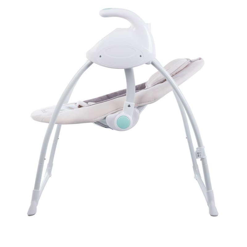 Lionelo - Balansoar Robin Electric, Cu melodii, 68x68 cm, Bej image 5