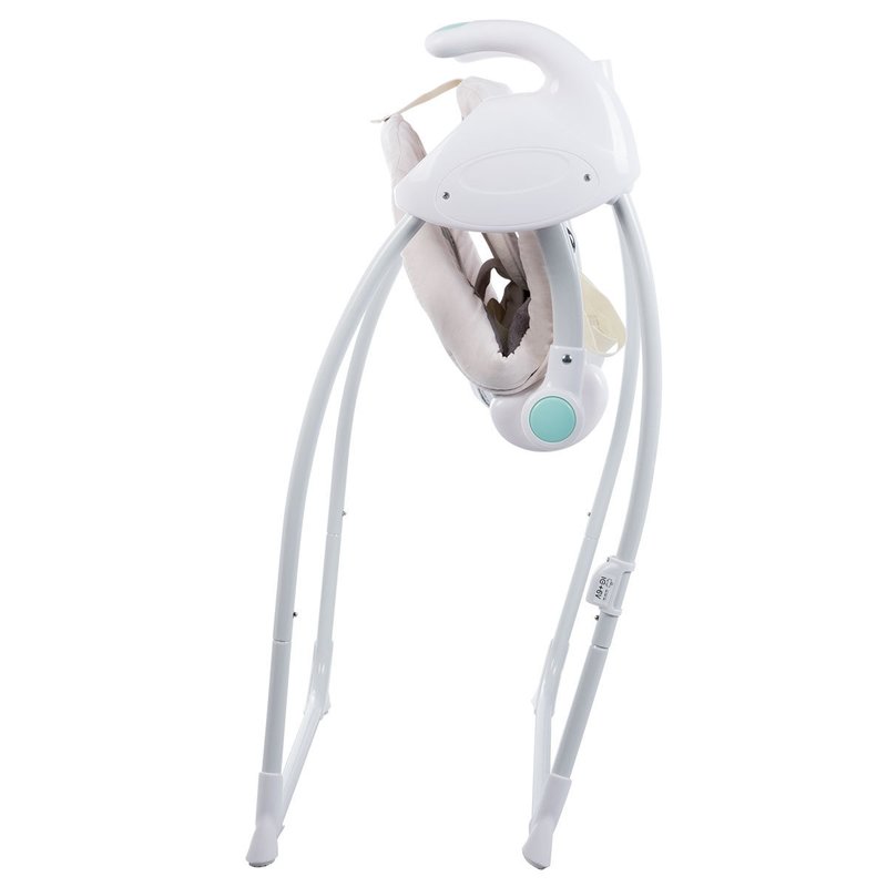 Lionelo - Balansoar Robin Electric, Cu melodii, 68x68 cm, Bej image 13