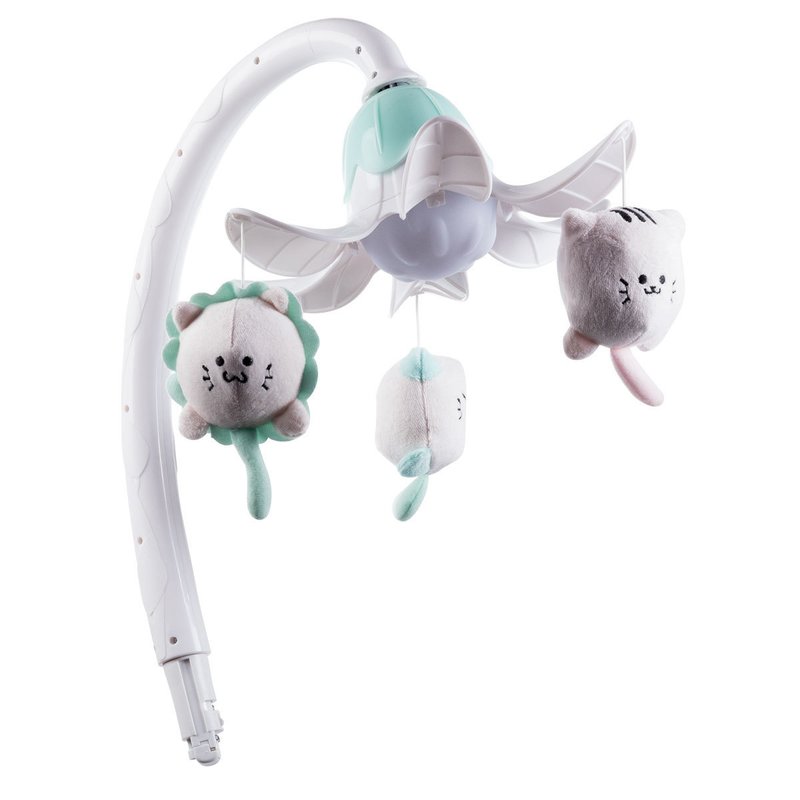 Lionelo - Balansoar Robin Electric, Cu melodii, 68x68 cm, Bej image 16