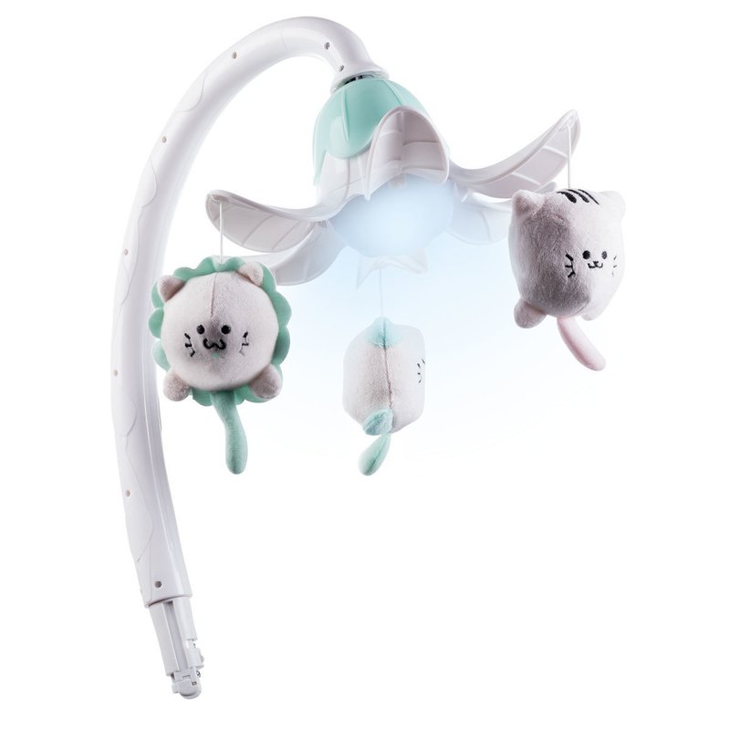 Lionelo - Balansoar Robin Electric, Cu melodii, 68x68 cm, Bej image 17