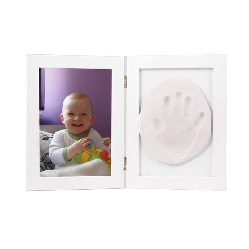 Baby HandPrint - Memory Frame White image 1