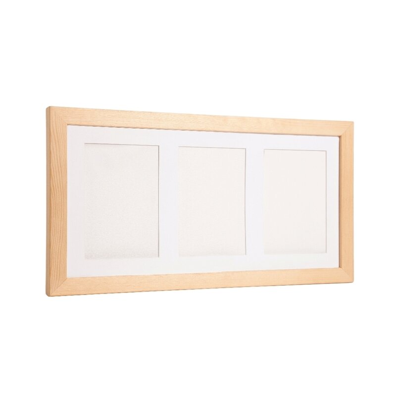Baby HandPrint - Double Memory Frame Natur image 3