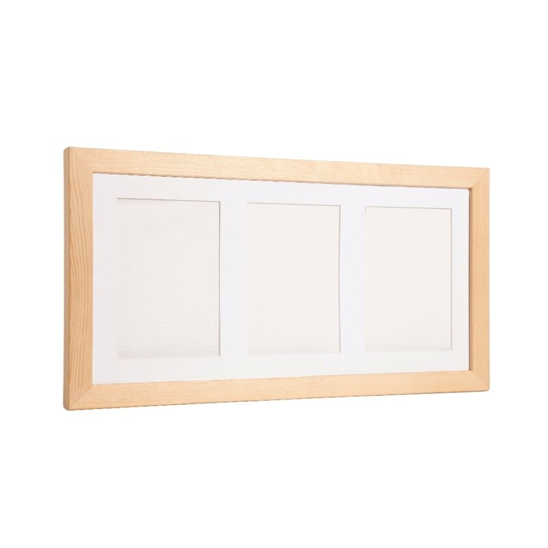 Baby HandPrint - Double Memory Frame Natur image 3