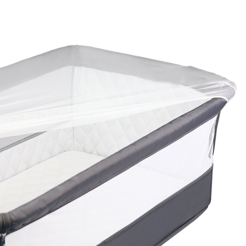 Lionelo - Patut co-sleeper Theo Dark 2 in 1, 90x50 cm, Gri image 10