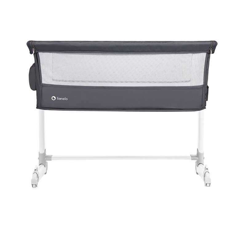 Lionelo - Patut co-sleeper Theo Dark 2 in 1, 90x50 cm, Gri image 17