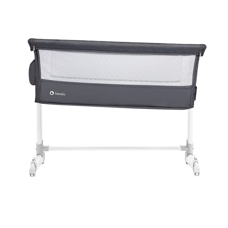 Lionelo - Patut co-sleeper Theo Dark 2 in 1, 90x50 cm, Gri image 18