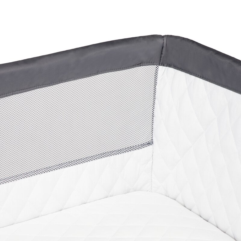 Lionelo - Patut co-sleeper Theo Dark 2 in 1, 90x50 cm, Gri image 20