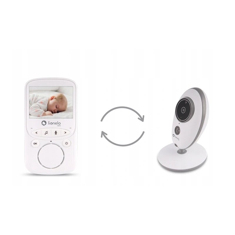 Lionelo - Videofon Babyline 5.1 , Wireless, Cu melodii, Cu doua camere independente image 7