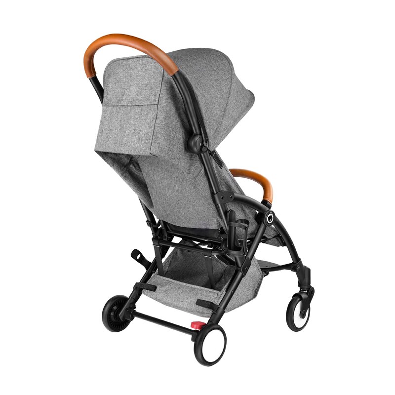 Lionelo - Carucior sport Julie, De la nastere, Cu accesorii, Cadru din aluminiu, 0-15 kg, Grey image 12