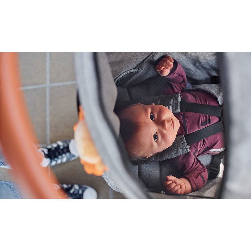 Lionelo - Carucior sport Julie, De la nastere, Cu accesorii, Cadru din aluminiu, 0-15 kg, Grey image 47