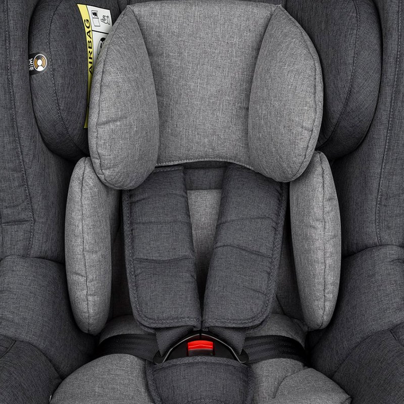 Petite&Mars - Scaun auto Rotativ cu Isofix 0-18 Kg Reversal II, Gri image 8