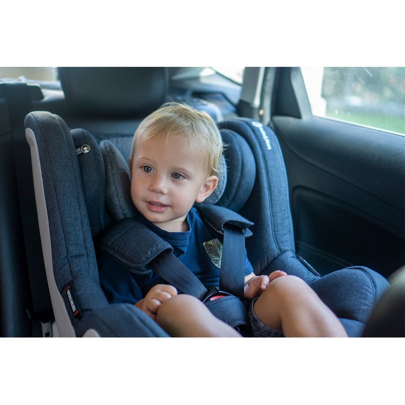 Petite&Mars - Scaun auto Rotativ cu Isofix 0-18 Kg Reversal II, Gri image 13