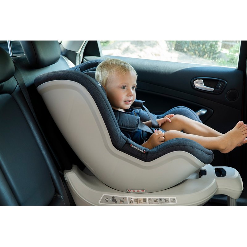 Petite&Mars - Scaun auto Rotativ cu Isofix 0-18 Kg Reversal II, Gri image 16