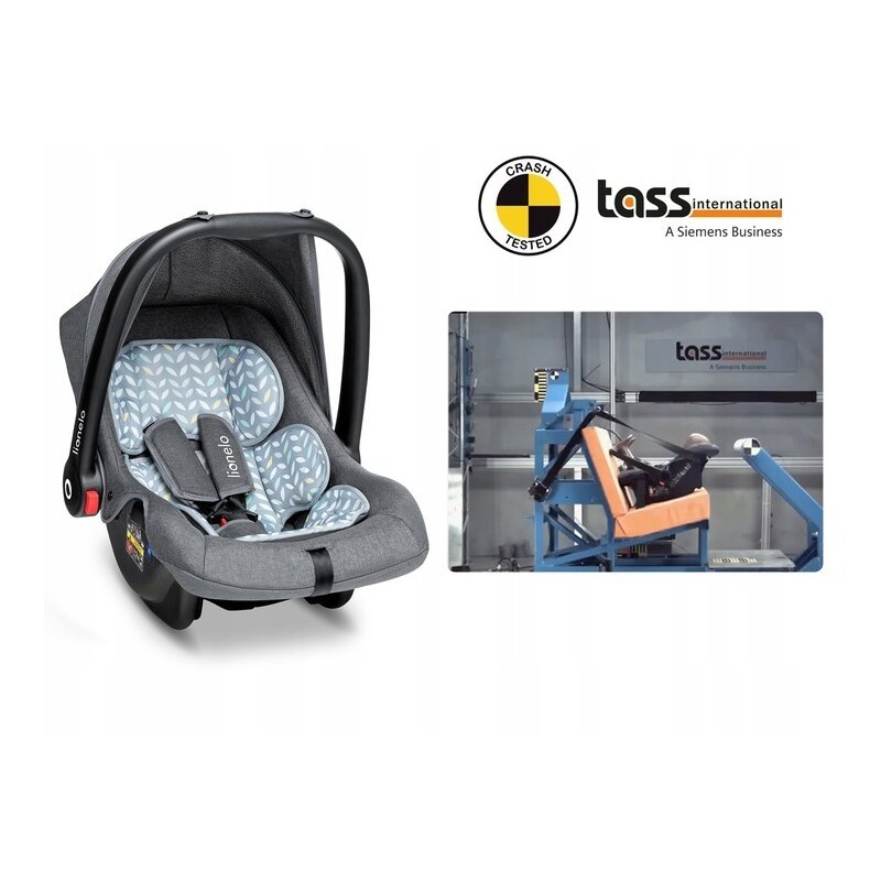 Lionelo - Scaun auto Noa Plus Scandi, 0-13 Kg, Gri image 8