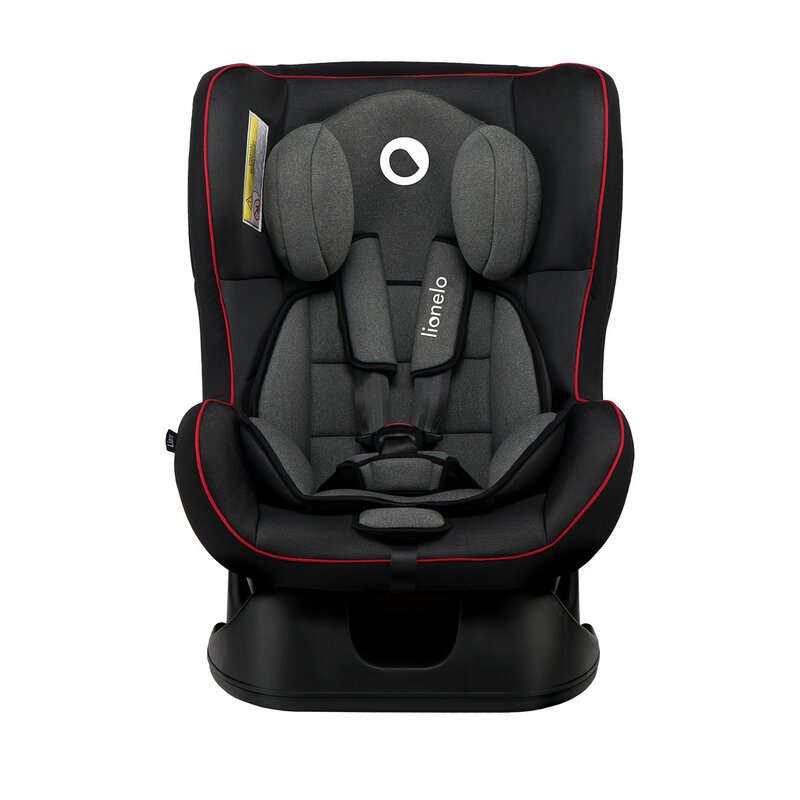 Lionelo - Scaun auto Liam Sporty Spatar reglabil, Pozitie de somn, 0-18 Kg, Negru image 3