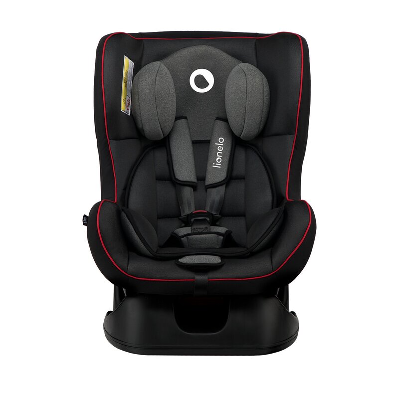 Lionelo - Scaun auto Liam Sporty Spatar reglabil, Pozitie de somn, 0-18 Kg, Negru image 6