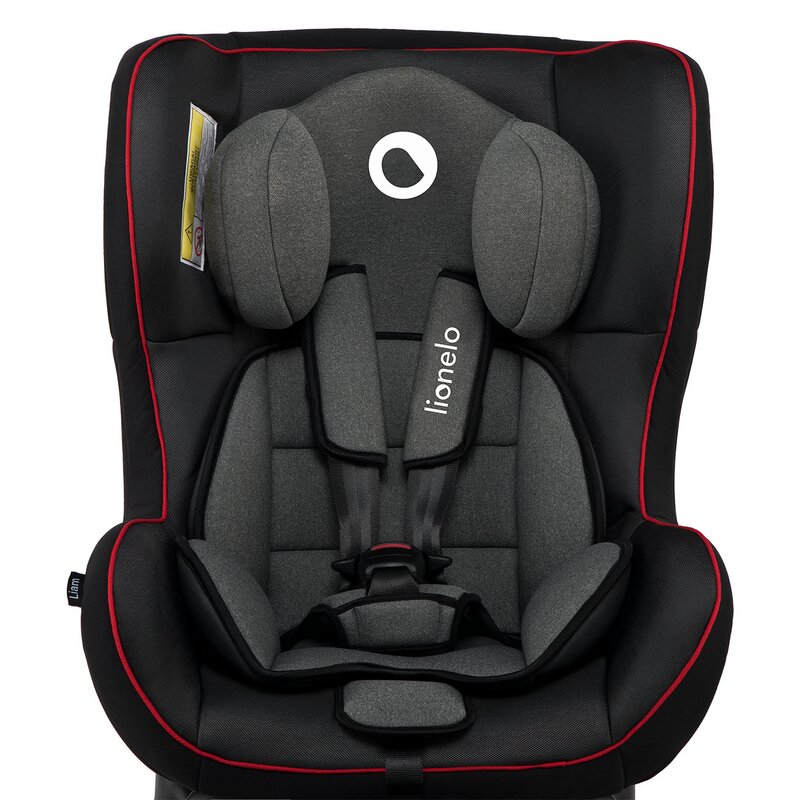 Lionelo - Scaun auto Liam Sporty Spatar reglabil, Pozitie de somn, 0-18 Kg, Negru image 9