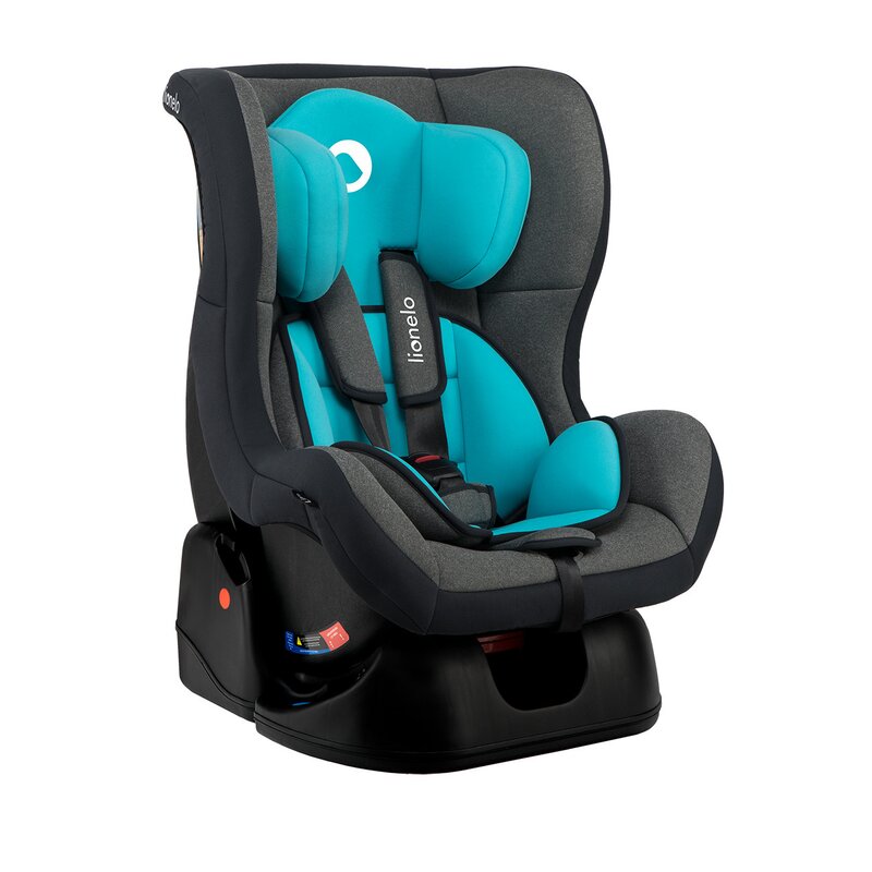 Lionelo - Scaun auto Liam Sky Spatar reglabil, Pozitie de somn, 0-18 Kg, Turcoaz image 5