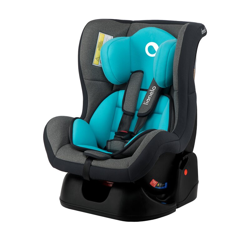 Lionelo - Scaun auto Liam Sky Spatar reglabil, Pozitie de somn, 0-18 Kg, Turcoaz image 7